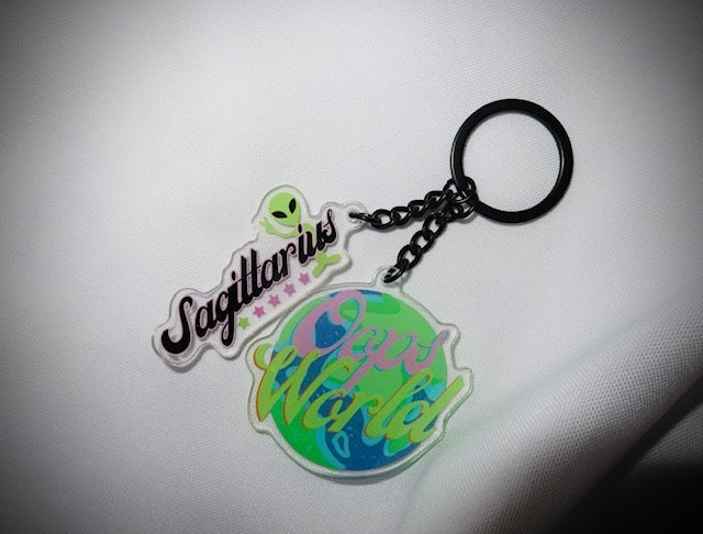 OOPS WORLD KEYCHAIN + ZODIAC